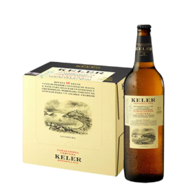 西班牙 开勒大麦淡色拉格啤酒6.0%vol 660ml*12瓶