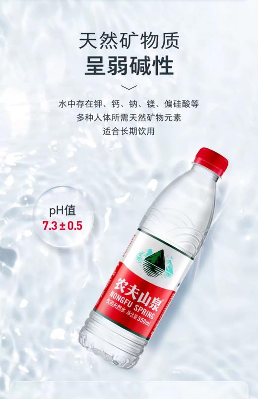 【自提产品】农夫山泉天然饮用水 550ml*15瓶(下单请备注小区物业中心名称) 商品图3