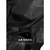 【限时秒杀】COCOBELLA手工擦色风格立领短款皮衣廓形夹克休闲外套PU3097 商品缩略图3