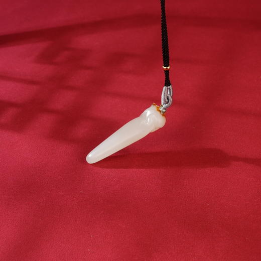 「一口价」【赤崋】羊脂白玉挂件 商品图3