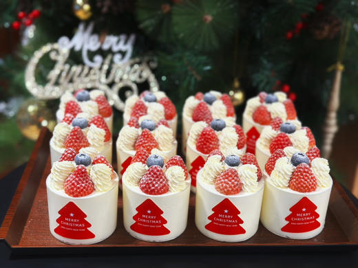 草莓蛋糕短蛋糕。贴纸随机 商品图2