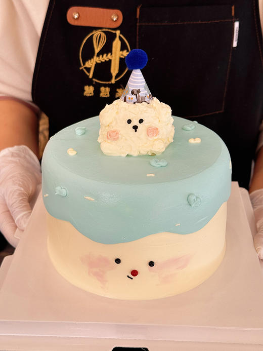 蛋糕定制—立体可爱小狗 商品图1