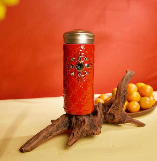 福来运转随身杯  双层330ml 商品图4