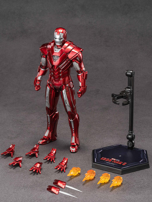 G-ZD-中动-1906-33漫威十周年纪念版-钢铁侠MK33 商品图2