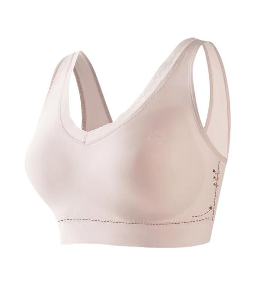 MH竹纤维女士乳胶透气加大版文胸24040 商品图0