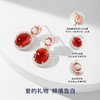 红玛瑙淡水珍珠耳饰 商品缩略图2