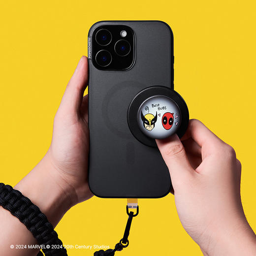 【死侍与金刚狼】最佳死党·MagSafe圆啪嗒 MAGSAFE磁吸手机气囊支架 Round圆啪嗒系列 商品图3