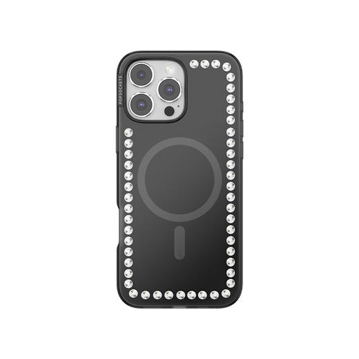 【非常优雅·手机壳】闪耀全场 POPCASE手机壳 MagSafe Popcase磁吸款 黑色 iPhone 16/15/14 商品图1