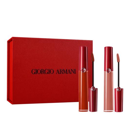 阿玛尼红管双色唇釉礼盒#405#206#214 显白百搭护唇口红礼物 商品图7