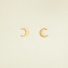 北京仓｜Agapee-TALAIA-24k镀金 月亮 耳钉［法国设计师］ 商品缩略图1
