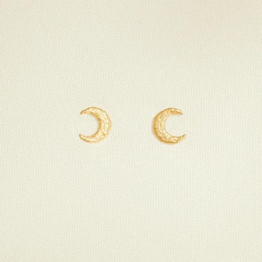 北京仓｜Agapee-TALAIA-24k镀金 月亮 耳钉［法国设计师］ 商品图1