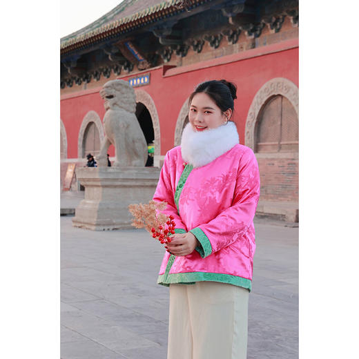 【抖音专属】允乐•新中式棉服（24802208-鸿福-高定款） 商品图4