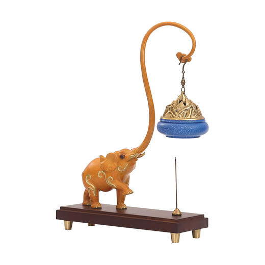 YL-E-TZY-04 吉象香炉（铜） 商品图0