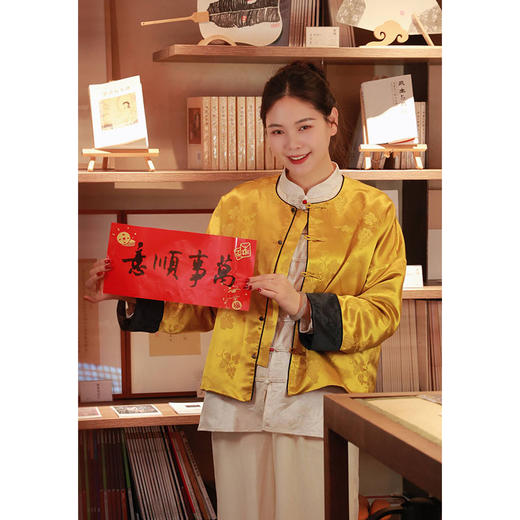 【抖音专属】年颂•新中式外套（24805179-黄河琉璃-设计师） 商品图4