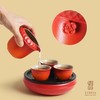 陆宝陶瓷功夫茶具套装2025新年送礼茶具礼盒装万福永结茶礼曙光红 商品缩略图4