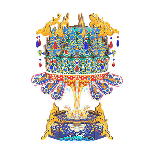 W-TQ-同趣-Q925-凤冠八音盒 商品图0