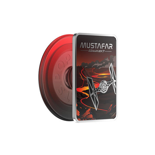 【行星之旅】穆斯塔法星球·MagSafe圆啪嗒 MAGSAFE磁吸手机气囊支架 Round圆啪嗒系列 黑色 卡牌 商品图0