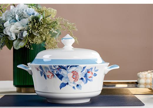 【清仓特惠4.5折，最后1套，无货退款】50头骨瓷餐具凡瑞斯倾心相映釉中彩50头10人份骨瓷餐具【不支持补差，非质量问题不退不换】 商品图2