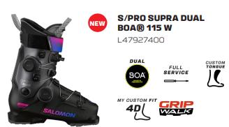 25/26 SALOMON双板雪鞋S/PRO SUPRA DUAL BOA 115 W 商品图0