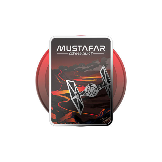 【行星之旅】穆斯塔法星球·MagSafe圆啪嗒 MAGSAFE磁吸手机气囊支架 Round圆啪嗒系列 黑色 卡牌 商品图1