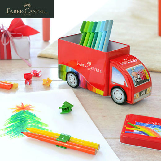 【福利购2026】可拼水彩笔40色音乐盒铁盒装/33色小汽车铁盒装（送完即止） 商品图2