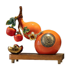 E-ZSG-2398  好事成双元宝葫芦 摆件