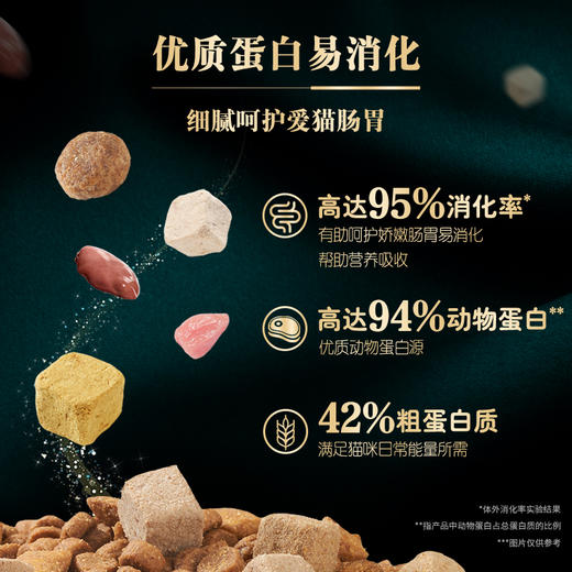 希宝全价三拼冻干粮成幼猫专用高蛋白营养主粮膨化粮1.5kg/袋 商品图3