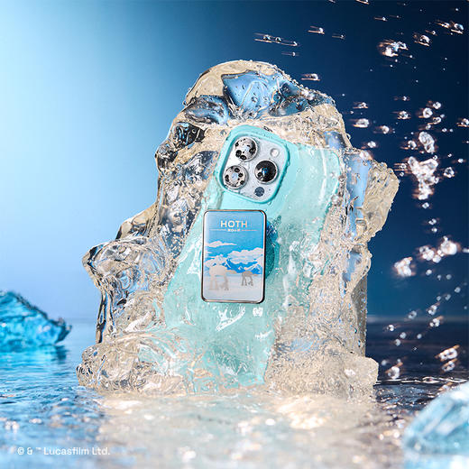 【行星之旅】霍斯星球·MagSafe圆啪嗒 MAGSAFE磁吸手机气囊支架 Round圆啪嗒系列 蓝色 卡牌 商品图4