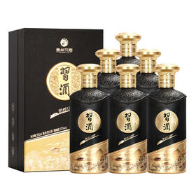 【私享联盟】习酒 黑金 酱香型白酒   53度 500mL 6瓶