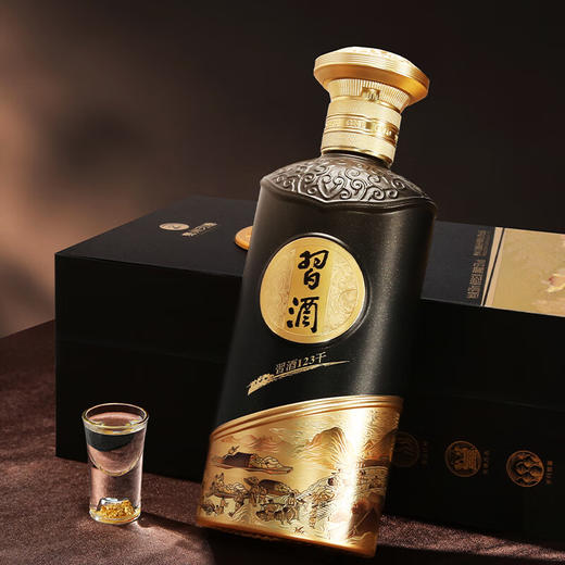 【私享联盟】习酒 黑金 酱香型白酒   53度 500mL 6瓶 商品图7