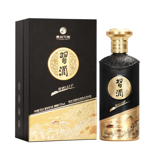 【私享联盟】习酒 黑金 酱香型白酒   53度 500mL 6瓶 商品图3