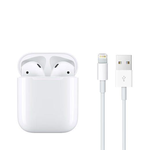 Apple/苹果 AirPods (第二代) 配充电盒 蓝牙耳机 商品图5