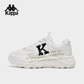 Kappa卡帕女鞋老爹鞋女2025春季新款厚底显高运动鞋跑步休闲鞋子K0F25MC30