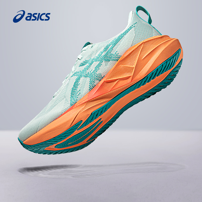 ASICS亚瑟士男子轻量回弹跑鞋NOVABLAST 5舒适透气减震运动鞋1011B974