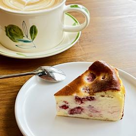 0卡糖｜新鲜树莓巴斯克蛋糕切件（现货）