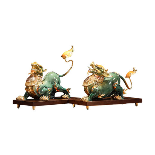 E-YM-FK206 纯铜摆件 貔貅 商品图0