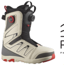 25/26SALOMON雪鞋LAUNCH BOA SJ BOA米灰