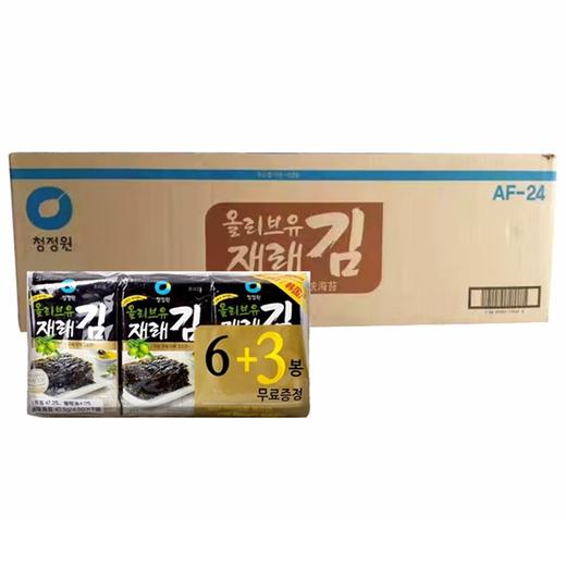 清净园橄榄油传统海苔(4gx9x10)청정원 올리브유 재래김[企业] 商品图0