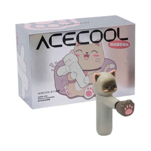 F-Kitty-A 粒子重塑筋膜枪猫爪按摩仪 商品图0