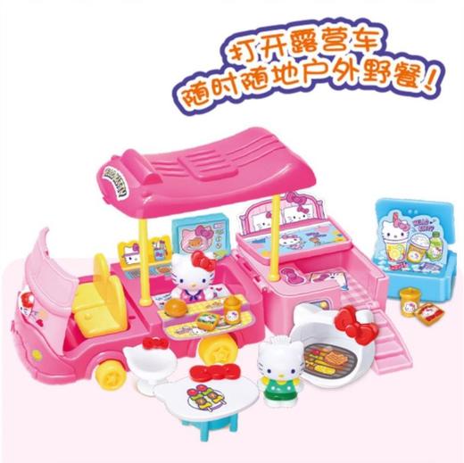 【潮玩】Hello Kitty 开心露营车 商品图1