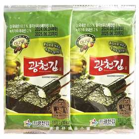 广川橄榄油迷你海苔(2gx10)광천김 올리브유 미니김