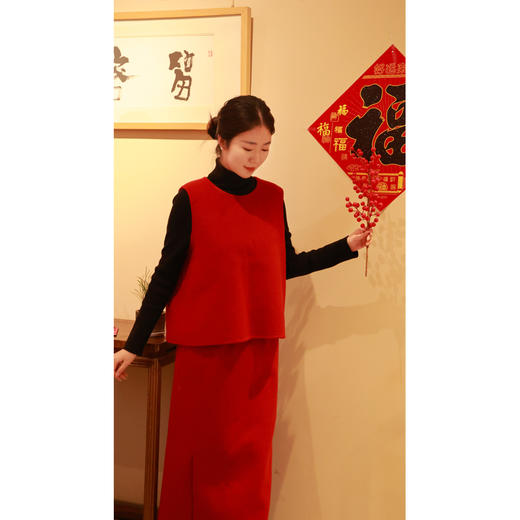 【抖音专属】喜洋洋•半裙（24806224-朱樱-设计师） 商品图2