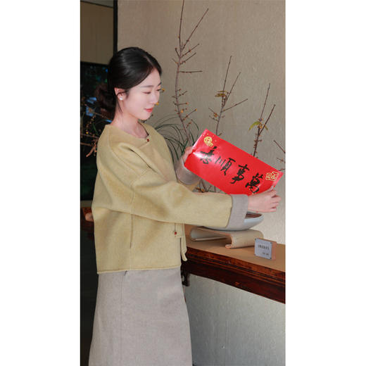 【2026东衣作】莺歌•新中式半裙（24806166-黄琮-设计师） 商品图2