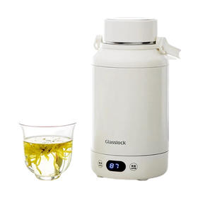 B-GL-GE-HE01WH Glasslock-便携热水杯--1.2L
