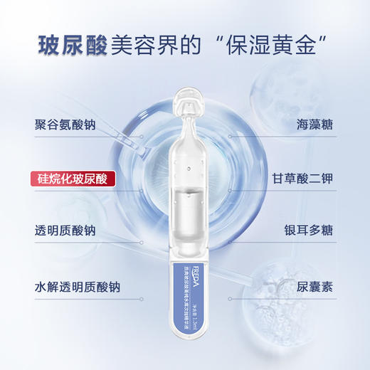 【3.8女神节特惠】【质典玻尿酸菁纯水库次抛精华液】1.3ml*30支  有效期至2026年7月 商品图2