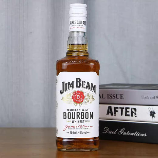 洋酒白占边波本威士忌BOURBON WHISKEYJimBeam金宾750ml/瓶 商品图0