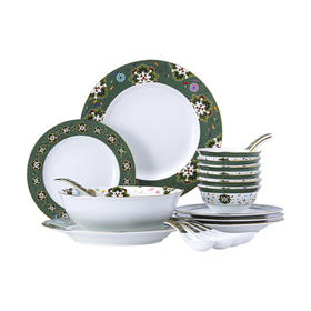 B-TXC-陶溪川200342 天女散花餐具