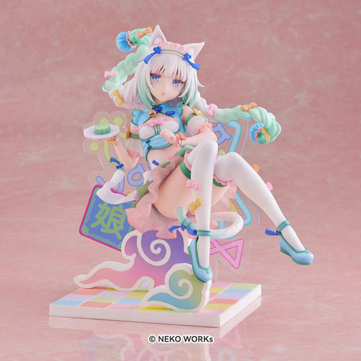 【GSC现货】1/7标准比例 巧克力/香草 梦幻可爱中华风Ver. 猫娘乐园 商品图3