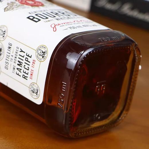 洋酒白占边波本威士忌BOURBON WHISKEYJimBeam金宾750ml/瓶 商品图4
