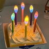 【彩色火焰蜡烛】6根一盒 商品缩略图0